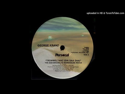 George Kranz — DIN DAA DAA - GEORGE KRANZ - THE 2020 BROOKLYN WAREHOUSE REDUX.