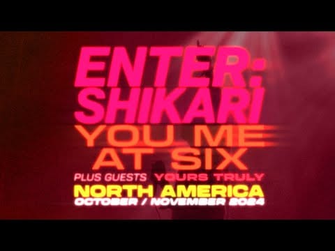 Enter Shikari — North America Tour 2024 AD
