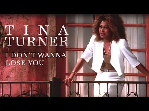 Tina Turner — Tina Turner - I Don't Wanna Lose You (Official Music Video)