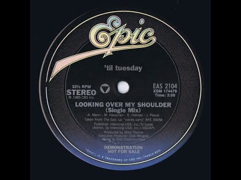 'Til Tuesday — 'Til Tuesday - Looking Over My Shoulder (Single Mix)