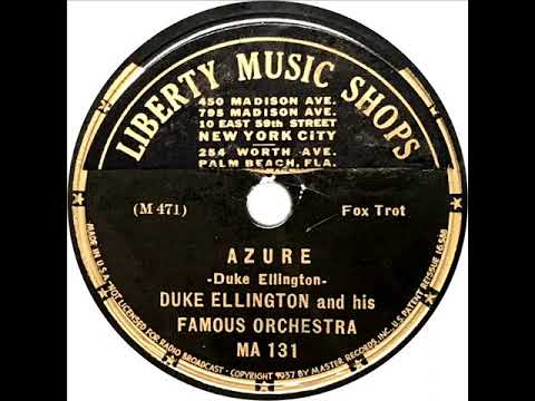 Duke Ellington And His Orchestra — Duke Ellington - Azure