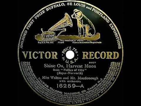 Harry Macdonough — 1908 Harry Macdonough & Elise Stevenson - Shine On, Harvest Moon
