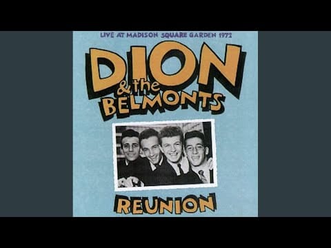 Dion & The Belmonts — A Teenager In Love