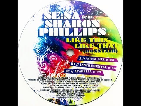 Sharon Phillips — Se:Sa feat. Sharon Phillips • Like This Like That (Bonstair) (Vocal Mix) (2007)