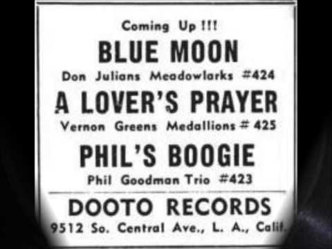 Don Julian & The Meadowlarks — Don Julian And The Meadowlarks - Blue Moon / Big Mama Wants To Rock - Dooto 424 - 1957