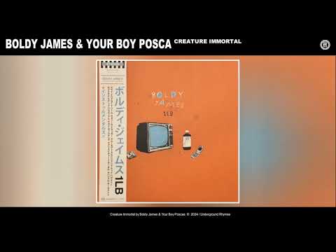 Boldy James — Boldy James & Your Boy Posca - Creature Immortal (1LB)