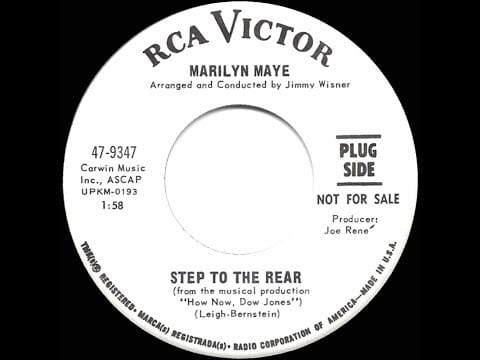 Marilyn Maye — 1967 Marilyn Maye - Step To The Rear
