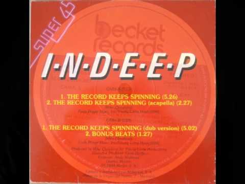 Indeep — INDEEP-THE RECORD KEEPS SPINNING