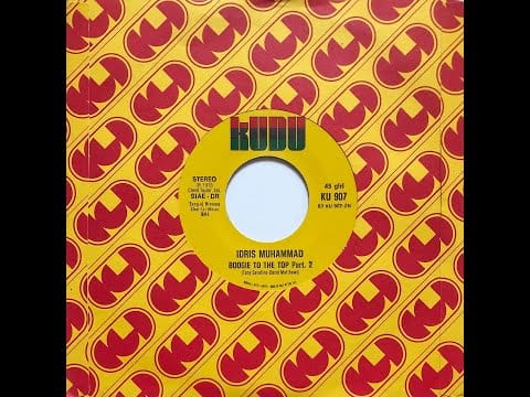 Idris Muhammad — Idris Muhammad - Boogie To The Top (Part. 2) (1978 Vinyl)