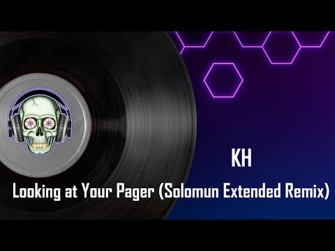 Kieran Hebden — KH - Looking at your Pager (Solomun Extended Remix)