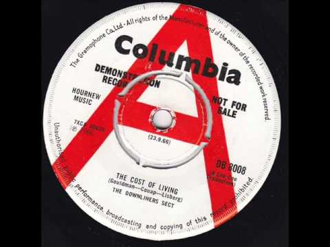 Downliners Sect — The Downliners Sect - The Cost of Living  45rpm 1966