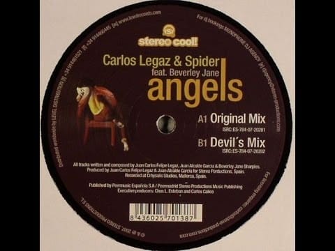Spider & Legaz — Carlos Legaz & Spider Feat. Beverley Jane ‎– Angels (Devil´s Mix)