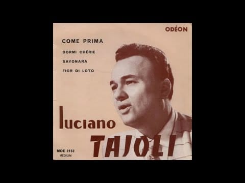 Luciano Tajoli — Luciano Tajoli  canta " Sayonara "  ( Vol.2 )  1958    en Italian
