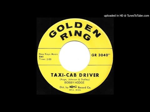 Bobby Hodge — Bobby Hodge - Taxi-Cab Driver