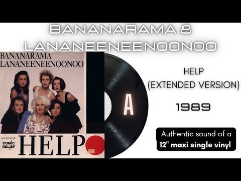 Bananarama — Bananarama - Help (Extended Version) [12'' maxi single]