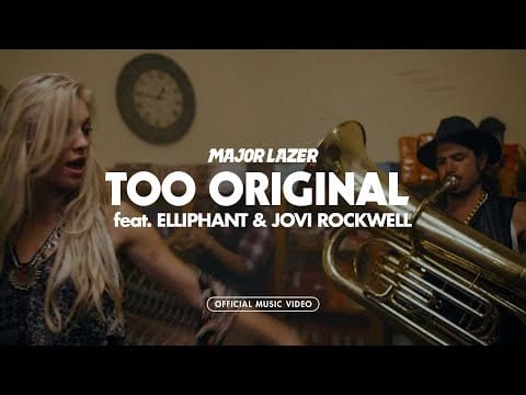 Major Lazer — Major Lazer -  Too Original (feat. Elliphant & Jovi Rockwell) (Official Music Video)