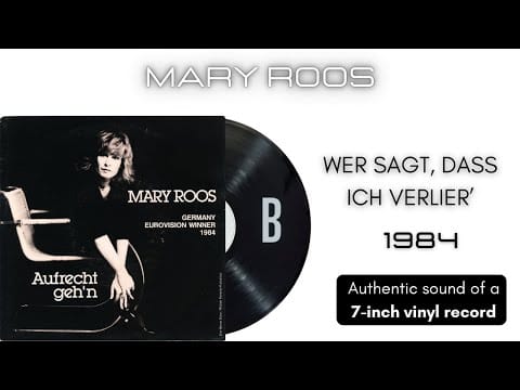 Mary Roos — Mary Roos - Wer Sagt, Dass Ich Verlier' [7'' vinyl]