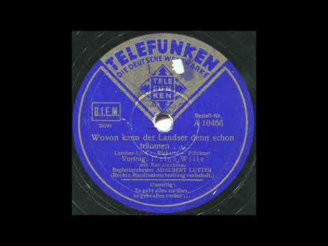 Helga Wille — Helga Wille, Adalbert Lutter - Wovon Kann Der Landser Denn Schon Träumen (Landserlied)