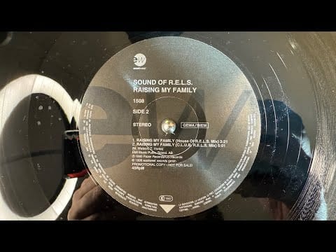 Sound Of R.E.L.S. — Sound Of R.E.L.S. – Raising My Family (House Of R.E.L.S. Mix) - EastWest – PM 1508 (1996)