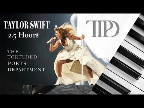 Minnz Piano — taylor swift | the tortured poets department | 2.5 hours of calm piano ♪