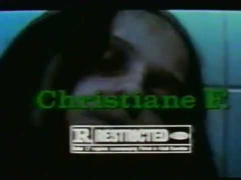 Christiane F. — 1982 Christiane F. movie commercial David Bowie