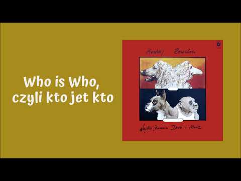 Andrzej Zaucha — Andrzej Zaucha - Who is who, czyli kto jest kto [Official Audio]