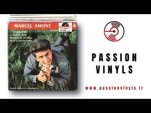 Marcel Amont — Marcel Amont - L'eau Vive - 1958 - 45 TOURS PASSION VINYLS