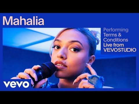 Mahalia — Terms & Conditions (Live) - Vevo Studio Performance