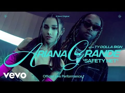 Ariana Grande — safety net ft. Ty Dolla $ign (Official Live Performance) | Vevo