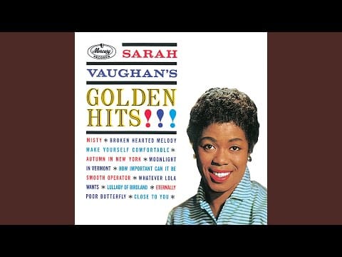 Sarah Vaughan — Poor Butterfly