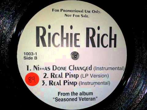Richie Rich (2) — Richie Rich • Real Pimp Instrumental [MCMXCVI]