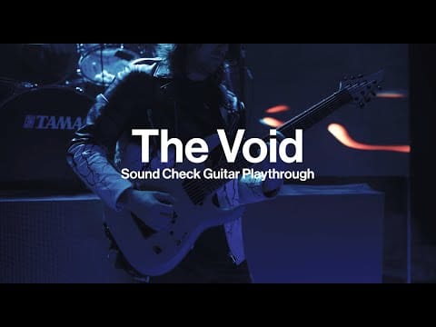 Spiritbox — The Void - (Mike Stringer Sound Check Guitar Playthrough)