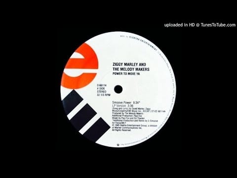 Ziggy Marley And The Melody Makers — Ziggy Marley & The Melody Makers~Power To Move Ya [E-Smoove's Smoove Power Mix]