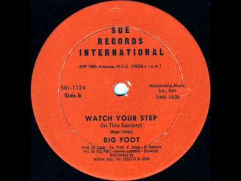 Joey Negro — Big Foot ‎– Watch Your Step (In This Society) 1981