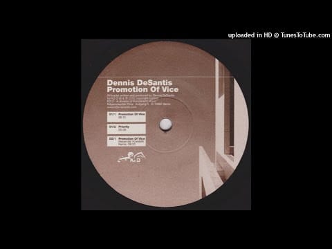 Dennis DeSantis — Dennis DeSantis ‎– Promotion Of Vice (2002)