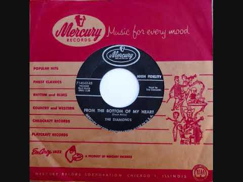 The Diamonds — From The Bottom Of My Heart ~ The Diamonds (1959)