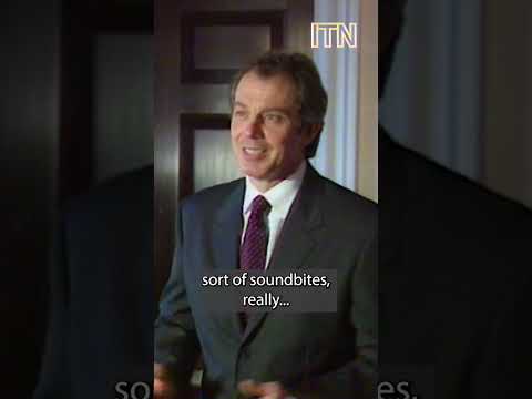 Tony Blair — Tony Blair Feels the Hand of History on the Eve of Historic Good Friday Agreement (1998)