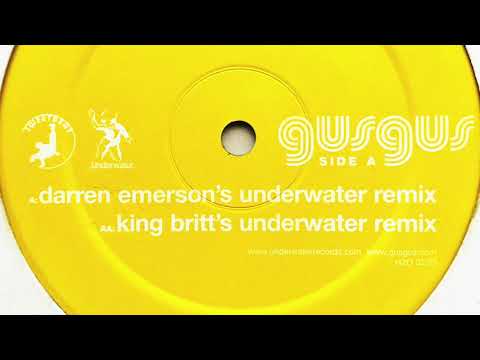 GusGus — GusGus • David (King Britt's Underwater Remix)