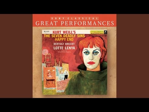 Kurt Weill — Happy End: Fürchte dich nicht (Don't be Afraid) . Walzer tempo