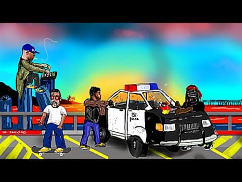 Alchemist — Armand Hammer & The Alchemist "California Games" feat. Earl Sweatshirt (OFFICIAL VIDEO)