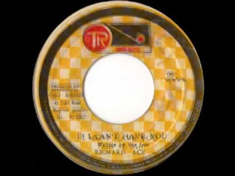 Richard Ace — RICHARD ACE + TONEY ALL STARS   If i can't have you + i must have you (1978 Groovemaster)