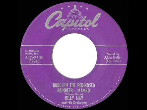 Billy May And His Orchestra — 1954 Billy May - Rudolph The Red-Nosed Reindeer Mambo (Alvin Stoller, vocal)