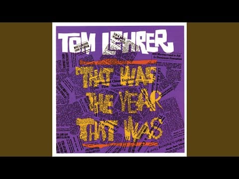Tom Lehrer — National Brotherhood Week