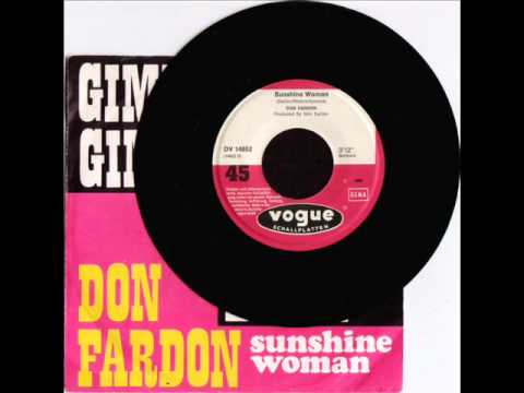 Don Fardon — Don Fardon Sunshine Woman