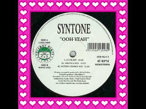 Syntone — Syntone - Oh Yeah (Club Mix)