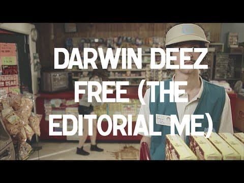 Darwin Deez — Darwin Deez - Free (The Editorial Me) [Official Video]