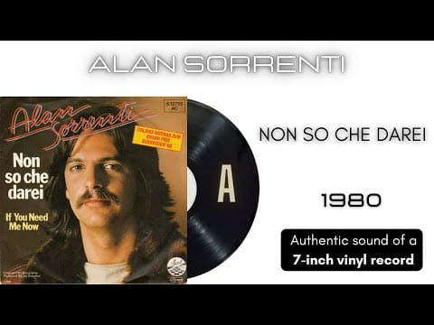 Alan Sorrenti — Alan Sorrenti - Non So Che Darei [7'' vinyl]