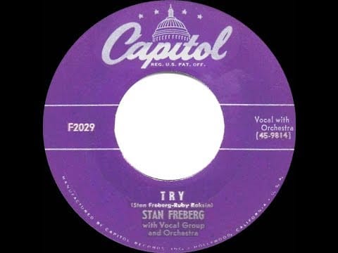 Stan Freberg — 1952 HITS ARCHIVE: Try (Cry) - Stan Freberg