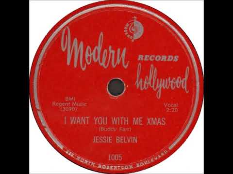 Jesse Belvin — I Want You with Me Xmas ~ Jesse Belvin (1956)
