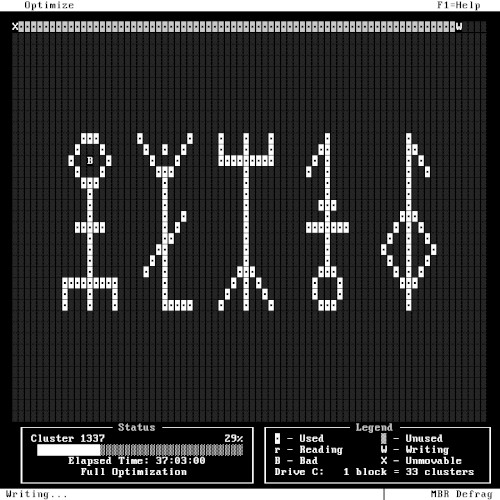 C:\>Defrag